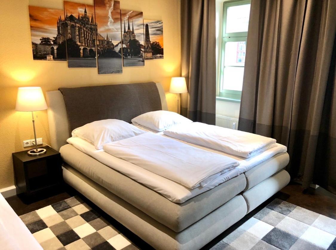 Markthof Am Dom Erfurt Bagian luar foto